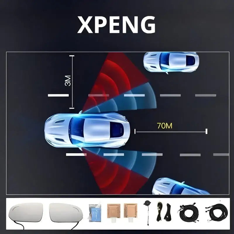 XPENG Blind Spot Monitoring System