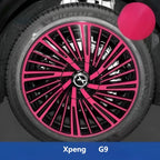 Xpeng G9 Hubcap Sticker Blackout Modification £¨ 5 Wheels £©