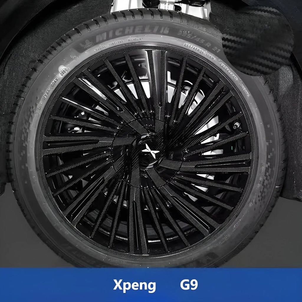 Xpeng G9 Hubcap Sticker Blackout Modification £¨ 5 Wheels £©