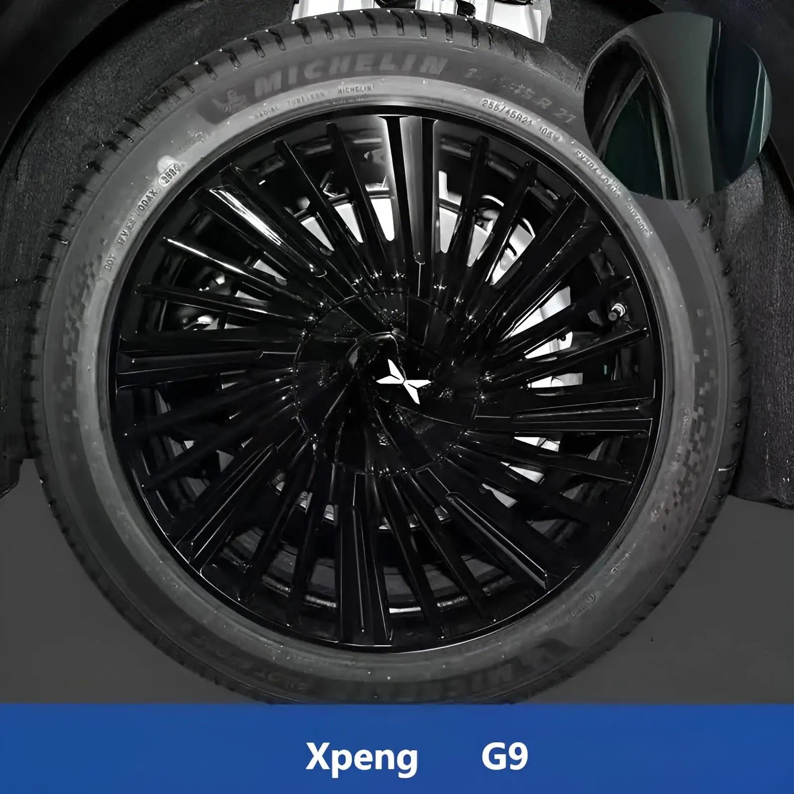 Xpeng G9 Hubcap Sticker Blackout Modification £¨ 5 Wheels £©