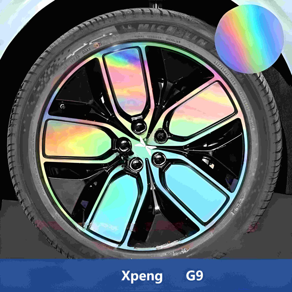 Xpeng G9 Hubcap Sticker Blackout Modification £¨ 5 Wheels £©