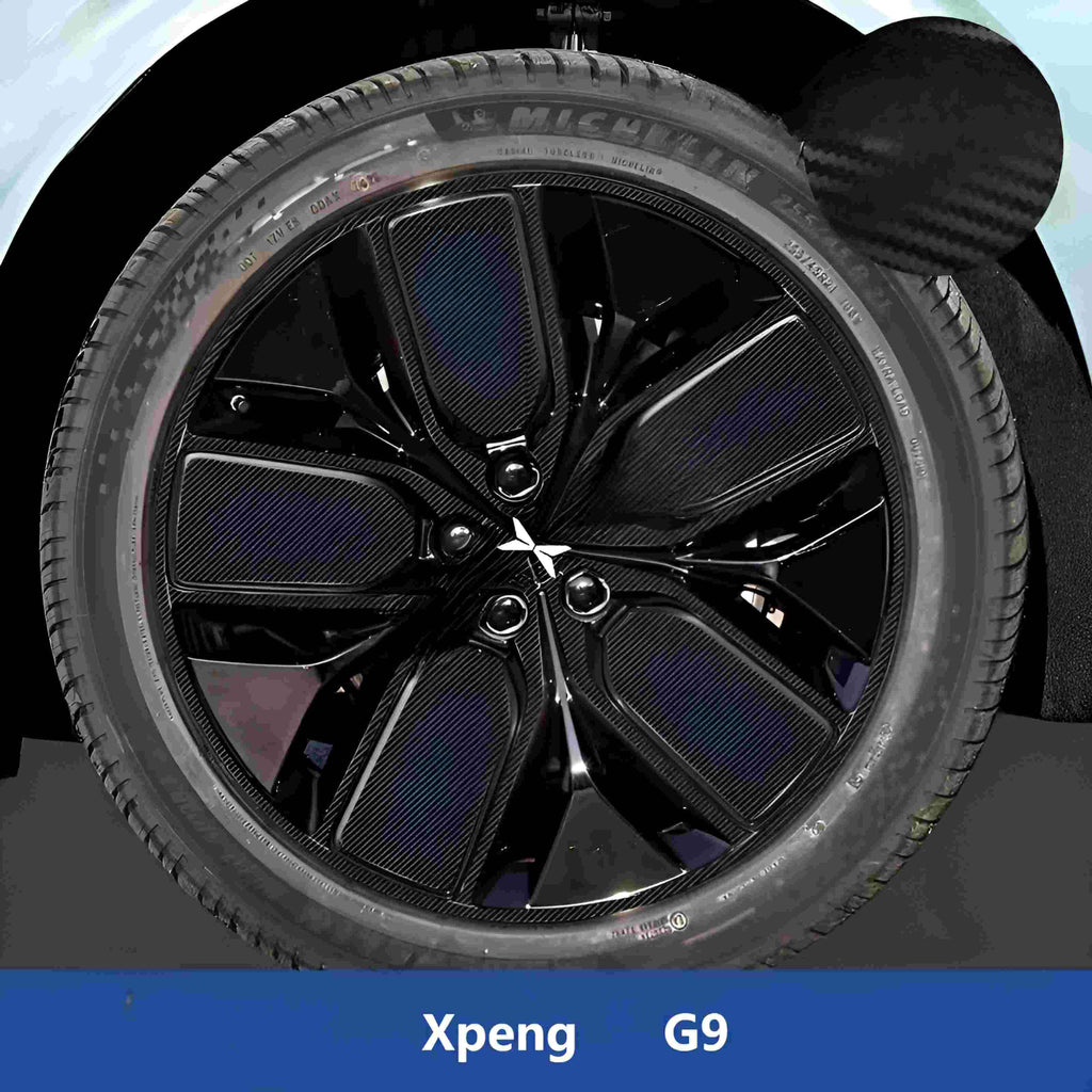 Xpeng G9 Hubcap Sticker Blackout Modification £¨ 5 Wheels £©