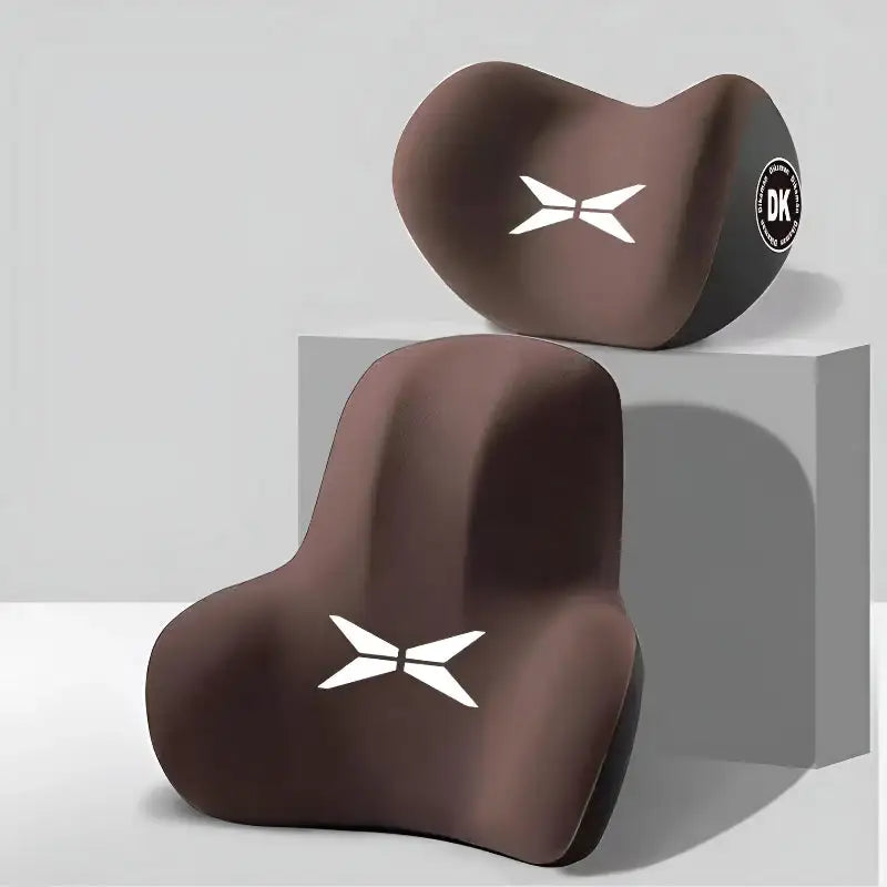 XPENG Memory Foam Headrest and Back Support
