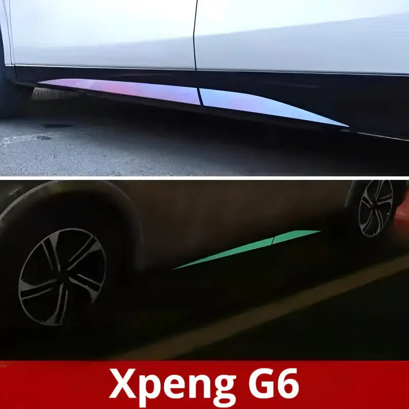 XPENG G6 Glow-in-the-Dark Decal Sticker Set