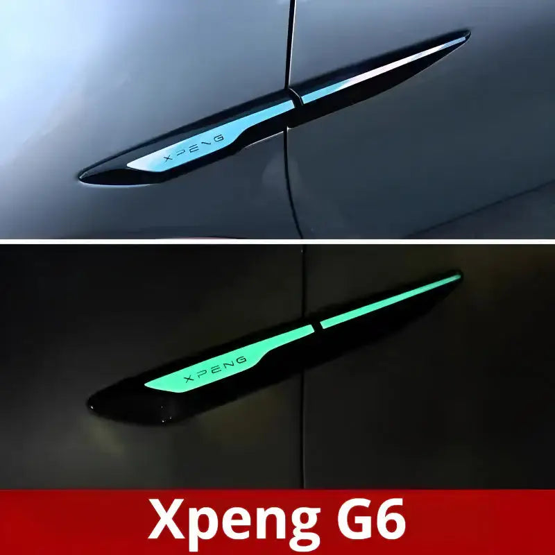 XPENG G6 Glow-in-the-Dark Decal Sticker Set