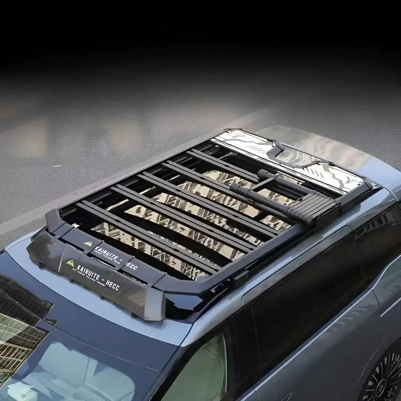 XPeng X9 Extended range/Pure electric Models Expanded Multifunctional Platform Roof Rack Folding Climbing Ladder
