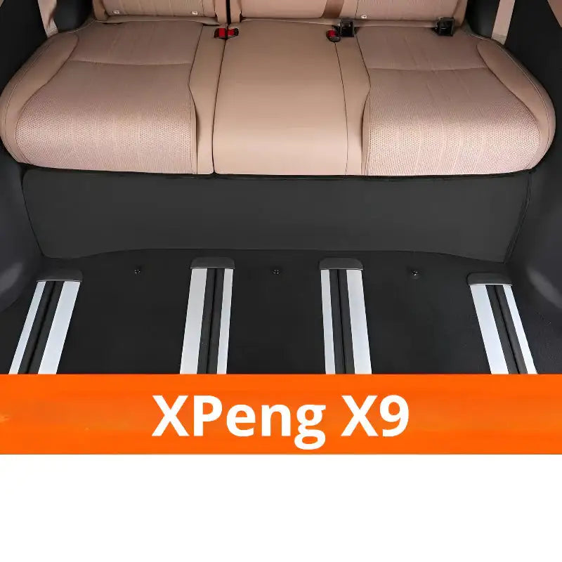 XPeng X9 Extended Range/Pure Electric third-row under-seat kick mats