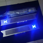 XPeng X9 Aluminum Alloy Center Door Sill with LED Welcome Light