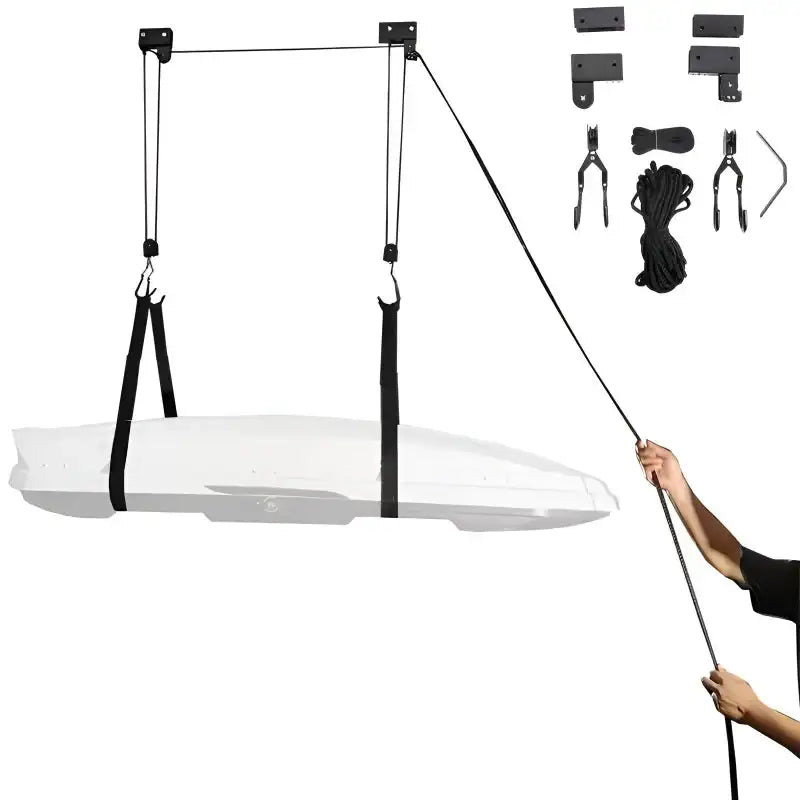 Garage Ceiling Hoist for Car Roof Box