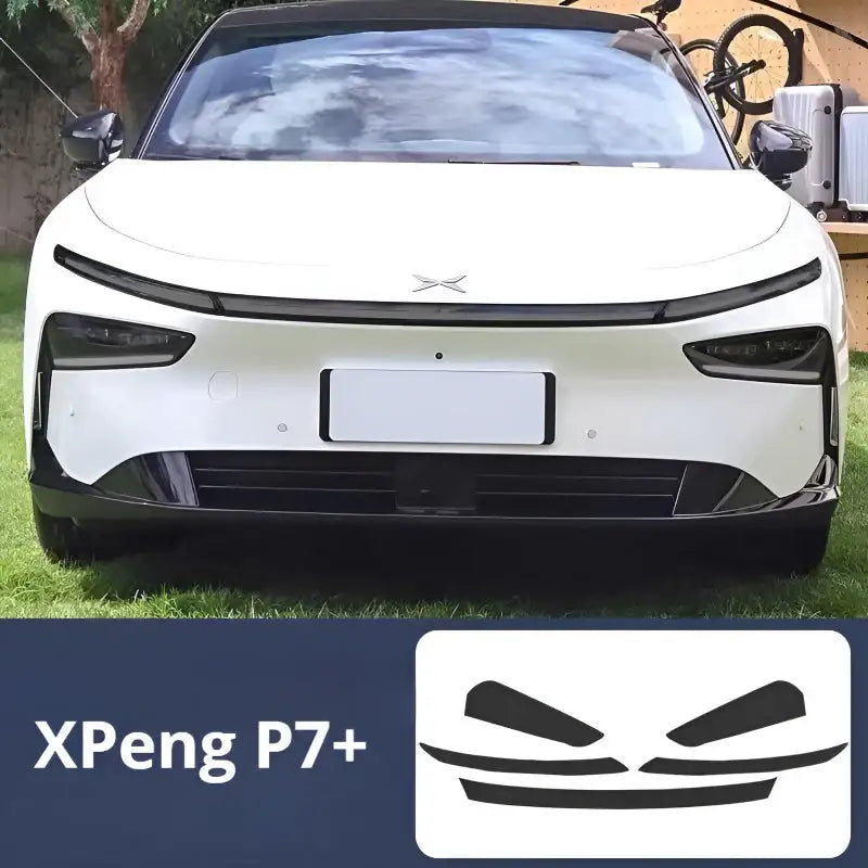25 XPeng P7+ light control color changing front and rear light protection film