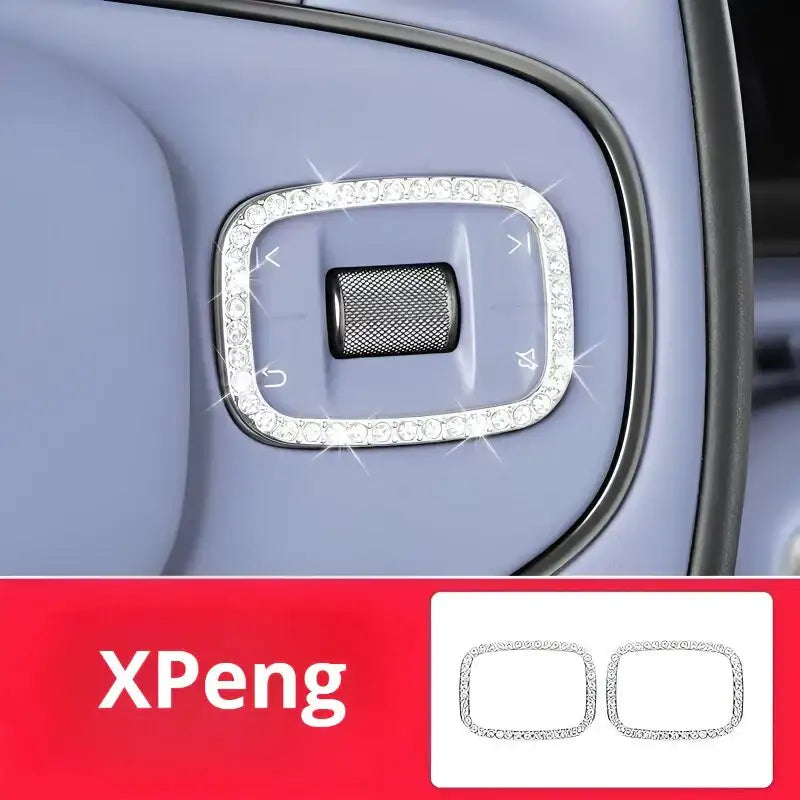XPENG Crystal Emblem Overlay
