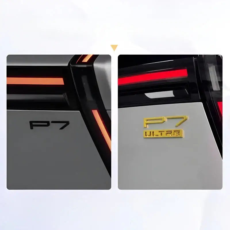 XPeng P7 £¨ 25-26 £© Gold Badge | Custom Limited Edition Logo Emblem