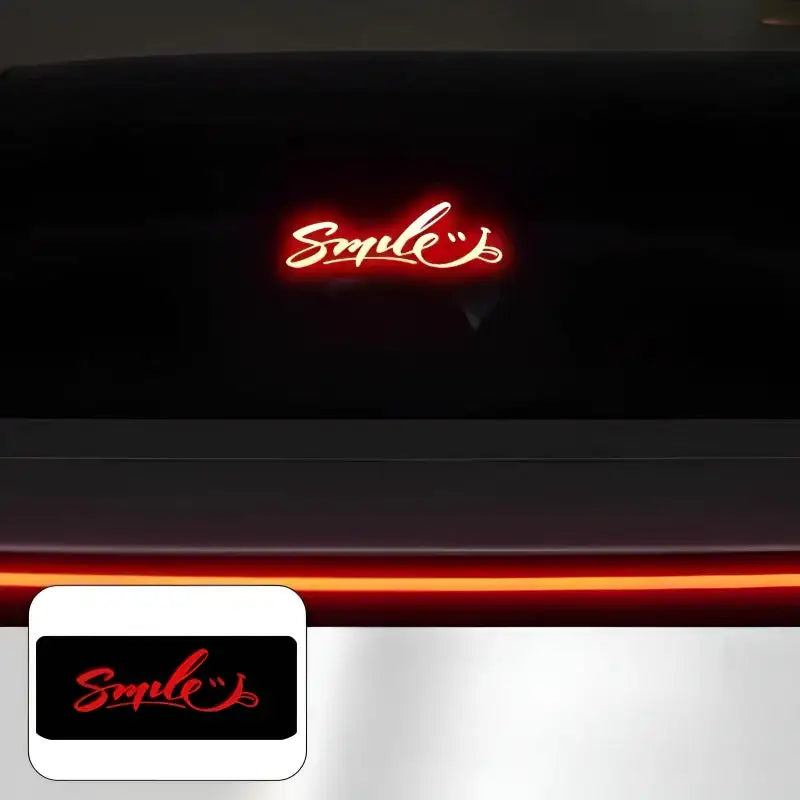 25-26 XPeng P7 Brake Light Stickers