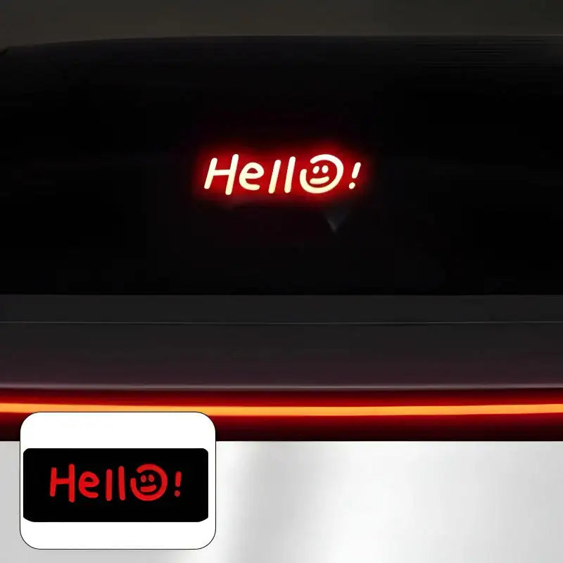 25-26 XPeng P7 Brake Light Stickers