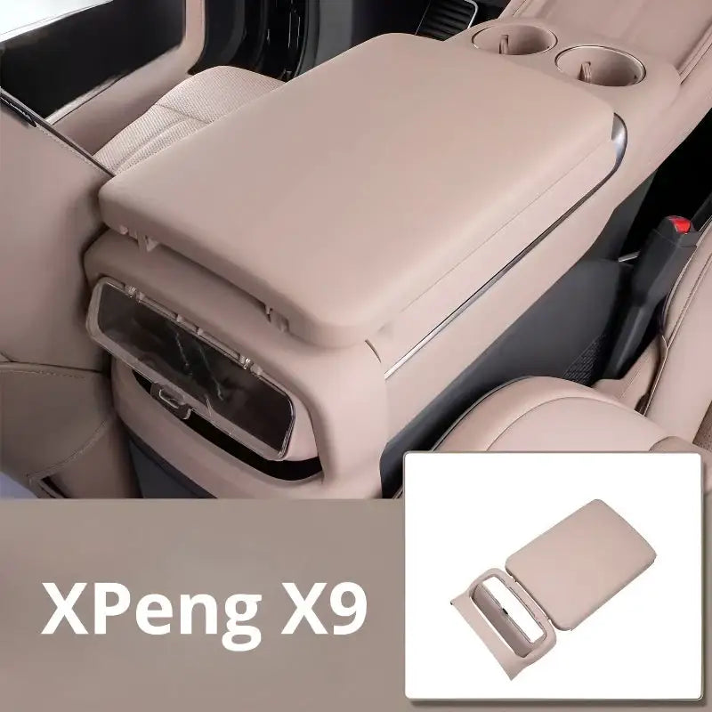 24-26 XPeng X9 Extended Range/Pure Electric Version Armrest Box Heightened Storage Box