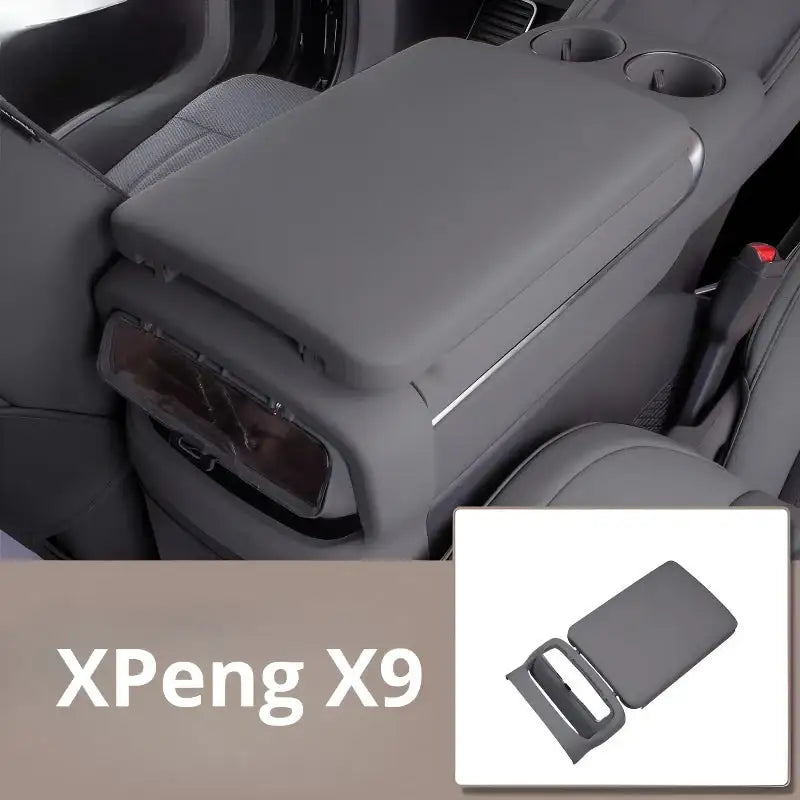 24-26 XPeng X9 Extended Range/Pure Electric Version Armrest Box Heightened Storage Box