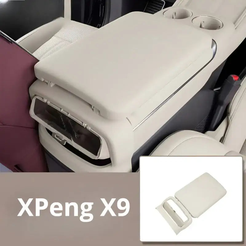 24-26 XPeng X9 Extended Range/Pure Electric Version Armrest Box Heightened Storage Box