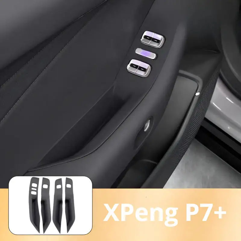 XPENG P7+ Abdeckung für Fensterheberschalter 4 Stück Innenraumdekoration