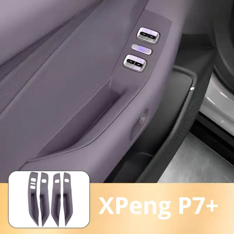 XPENG P7+ Window Switch Panel Cover Trim 4PCS Interior Decor