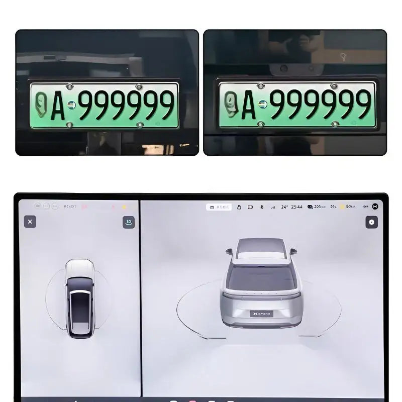 License Plate Frame for XPeng GX