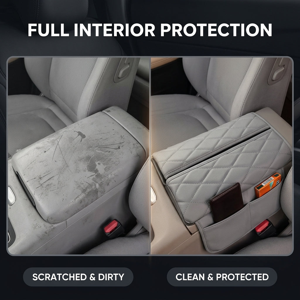 Custom Armrest Cover Cushion for Chery Tiggo 8 PLUS 8L 2026 Memory Foam