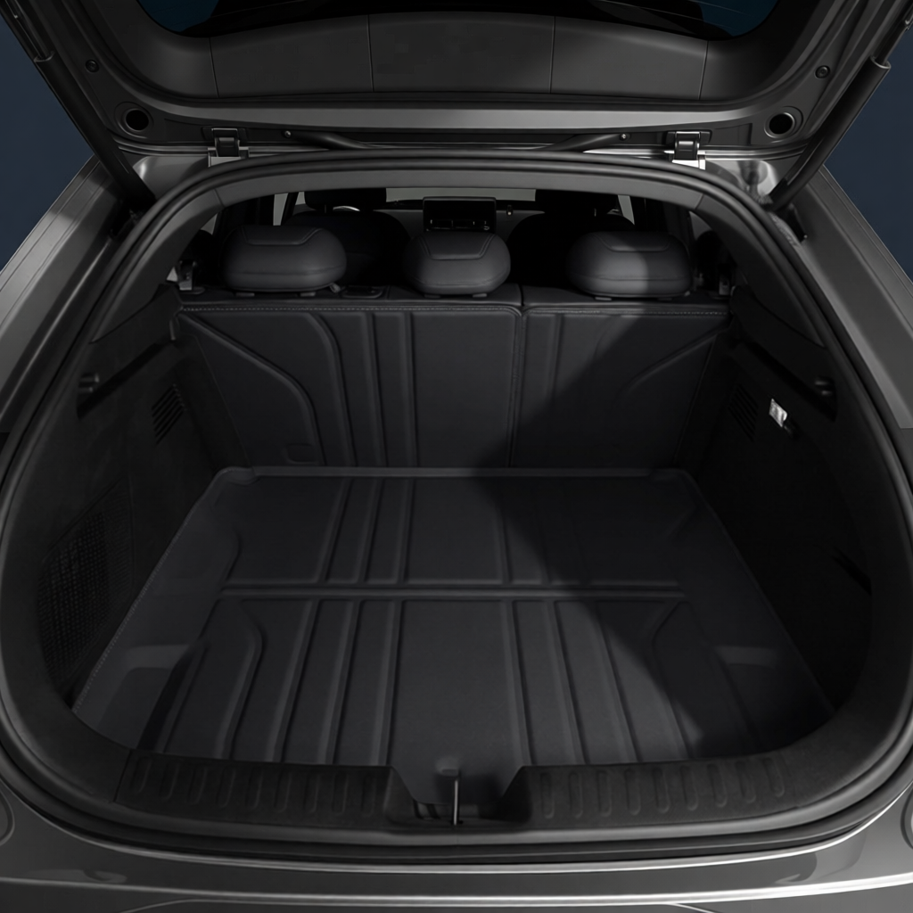 3D Full-Coverage Trunk Mat for 2024-2027 Deepal S05 L06 S07 | Nappa Leather Cargo Liner