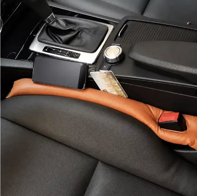 2Pcs Car Seat Gap Filler Leakproof Drop Stop Strip | carblaze 1