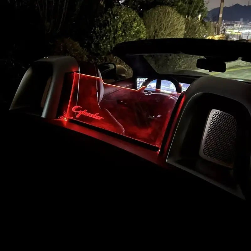 LED Center Rear Windshield And Roll Cage Windshield MG3