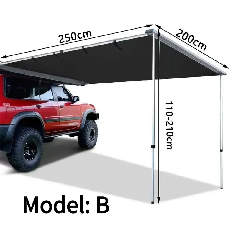 Car Roof Side Sunshade Tent (Aluminum Alloy Material) CHERY10