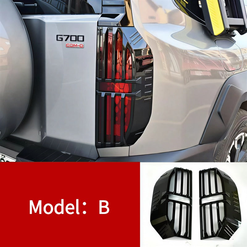 Front and Rear Headlight Protectors for the Chery JETOUR G700