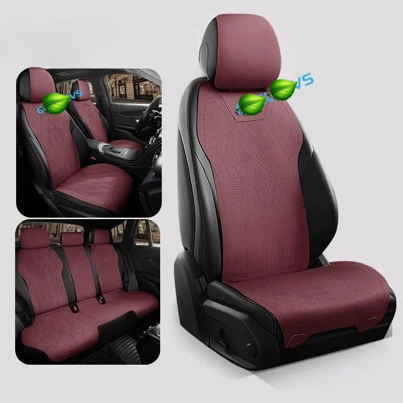 Custom Fit Napa Suede Seat Covers for Volvo EX30 and EX40 | Airbag Safe