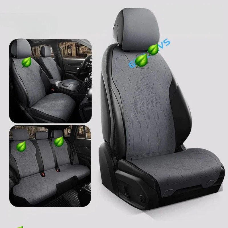 Custom Fit Napa Suede Seat Covers for Volvo EX30 and EX40 | Airbag Safe