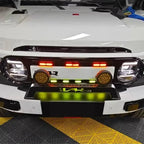 Car front head center grid small yellow light modification for Chery iCAR V23