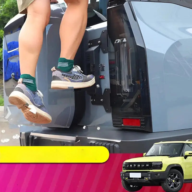Car Tailgate Folding Footrest Climber for Chery Jetour T2 CHERY2