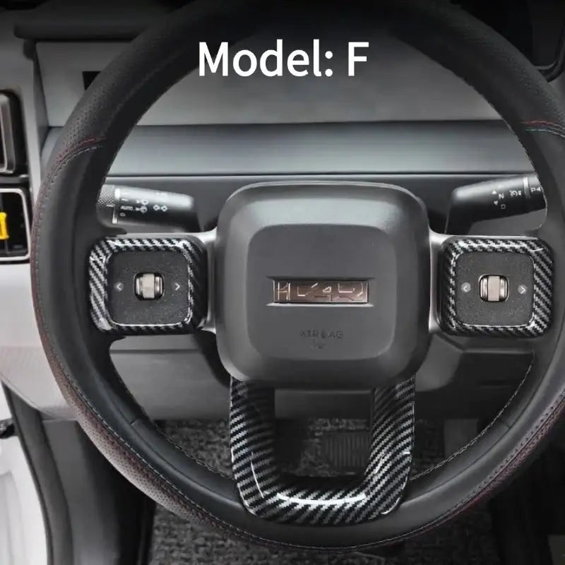 Automotive Interior & Exterior Carbon Fiber Protection Kit for Chery iCAR V23