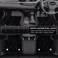 For Geely EX5 2025 2026 Custom Nappa Leather Car Floor Mats Double Layer Waterproof Anti Slip Carpets LHD RHD Accessories