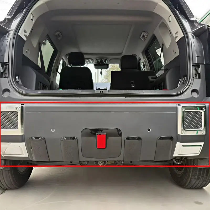 Rear bumper warning lights for the Chery Jetour T1