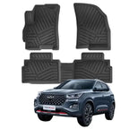Right Rudder/Left Rudder All Weather Floor Mats Interior Liners for Chery Tigoo 4 Pro