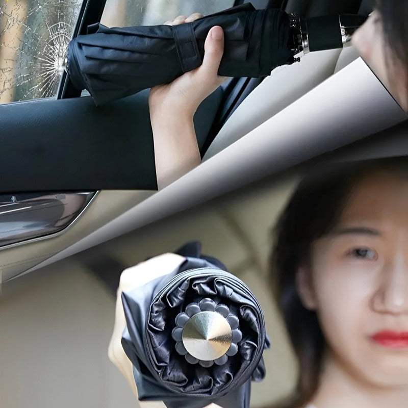 Parapluie de voiture & marteau pour fenêtre