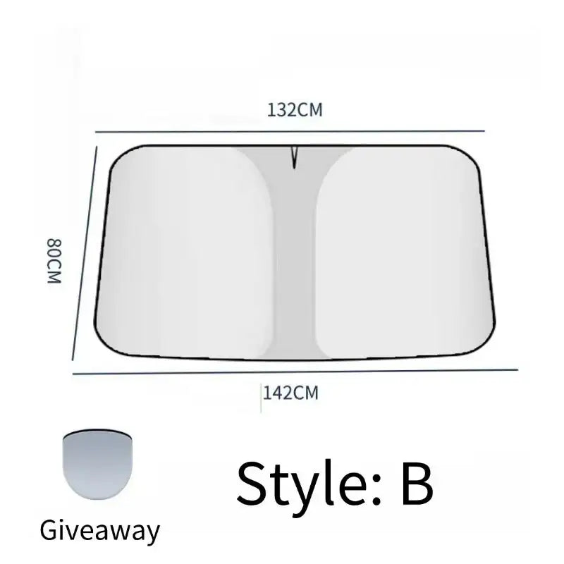 Front Windshield Sunshade CHERY8