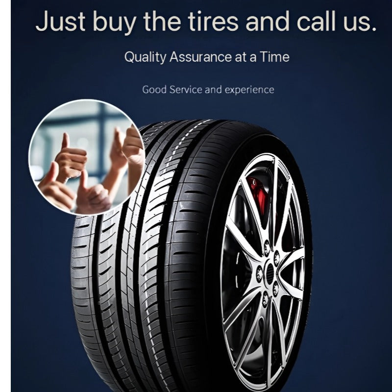 Pneus en caoutchouc silencieux et résistants à l'usure pour voitures