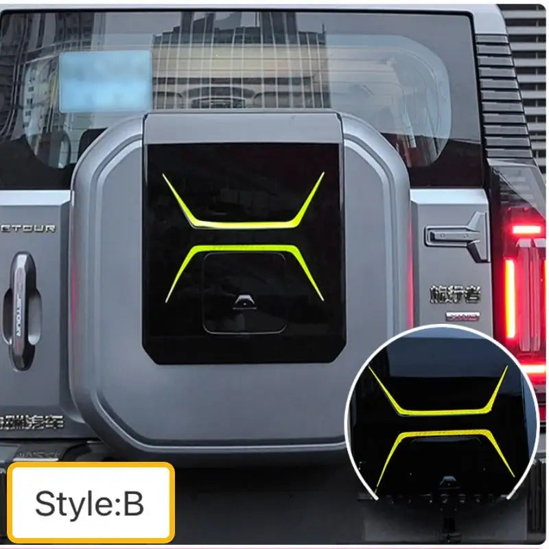 Car Trunk Sticker For Chery Jetour T2 CHERY3