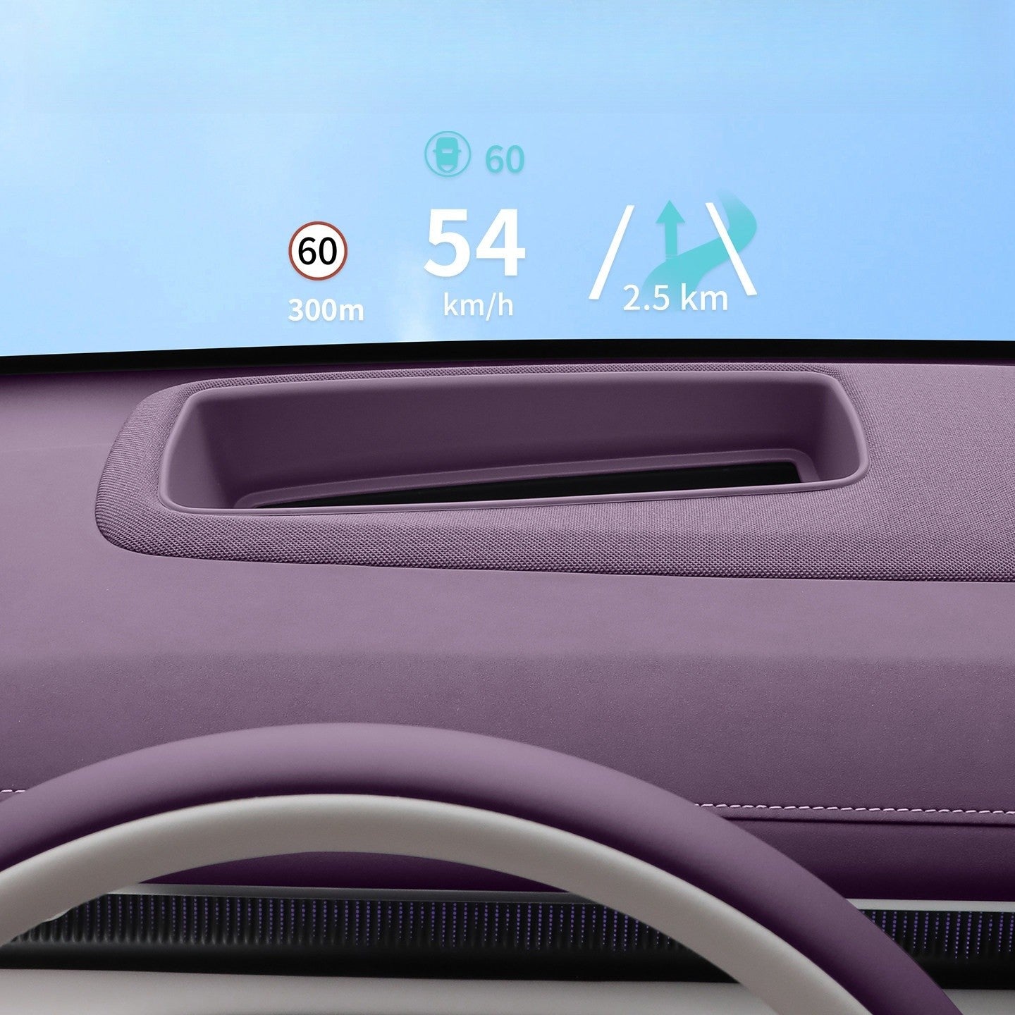 Custom Fit HUD Protective Cover for DEEPAL S07 S05 S09 L06 | Dashboard Head Up Display Frame