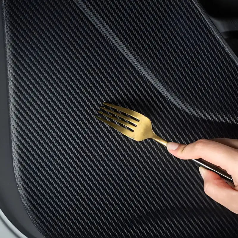 Pegatina antipatadas de fibra de carbono para puerta para Chery JAECOO J6 (iCAR 03)