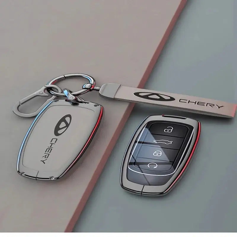 合金皮革奇瑞汽車遙控器鑰匙包