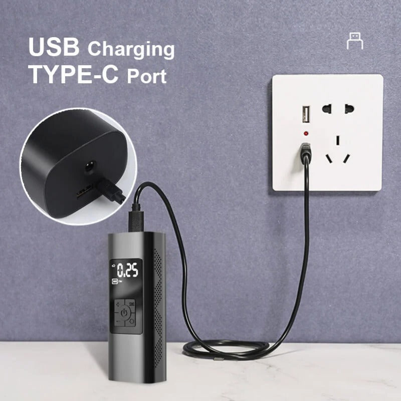 Gonfiatore Pneumatici Wireless Ricaricabile Portatile Per Chery