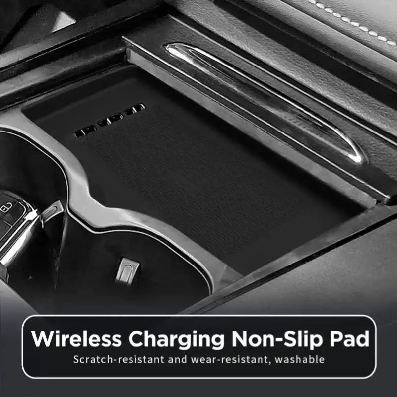 Non-slip silicone mat for car charging place for Chery Omoda CHERY4