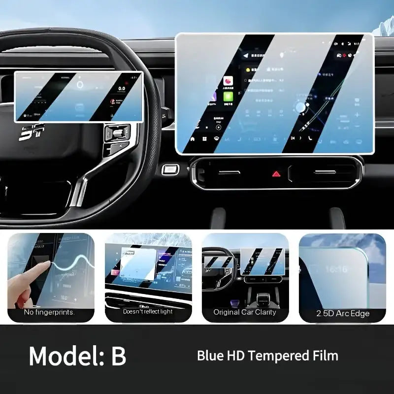 Screen Tempered Glass Protection Film For Chery Jetour T2 CHERY4