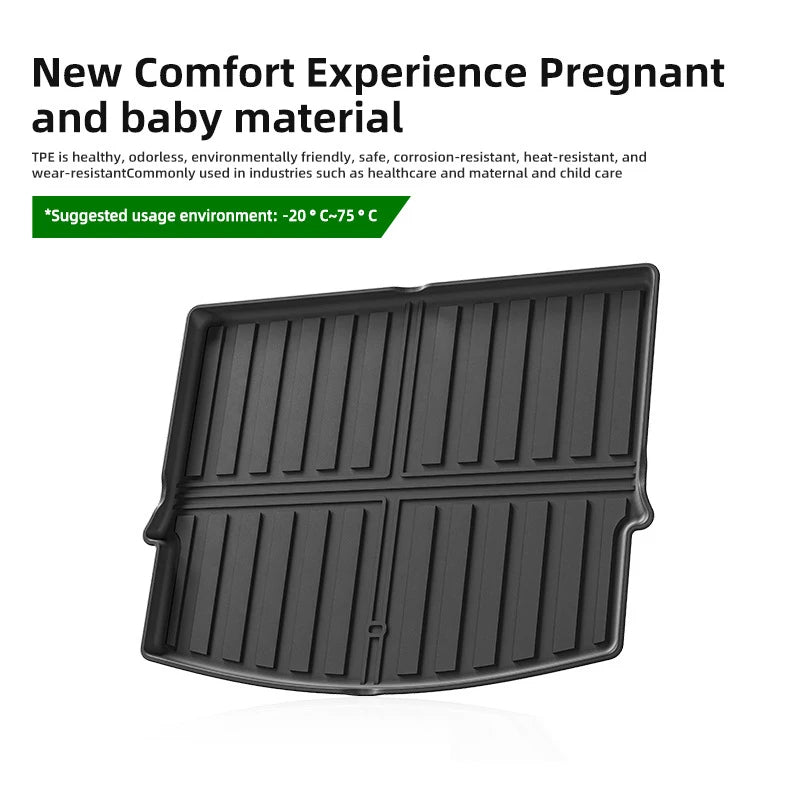 Custom TPE Car Floor Mats For Haval Jolion 2021+ Trunk Liner Waterproof Non-slip Cargo Mat Kit LHD RHD