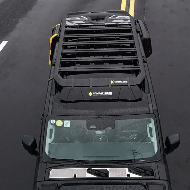2024 New Yuesheng Roof Rack Expansion Platform for TANK 500 4x4 -Black Aluminum Alloy Luggage Carrier